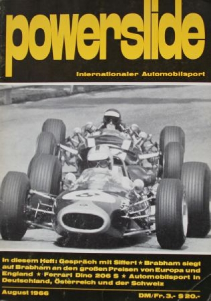 "Powerslide" Motorracing-Magazine 1966 (4550)